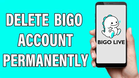 how to delete bigo account